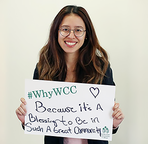 #WhyWCC photo: because it's a blessing to be in such a great community