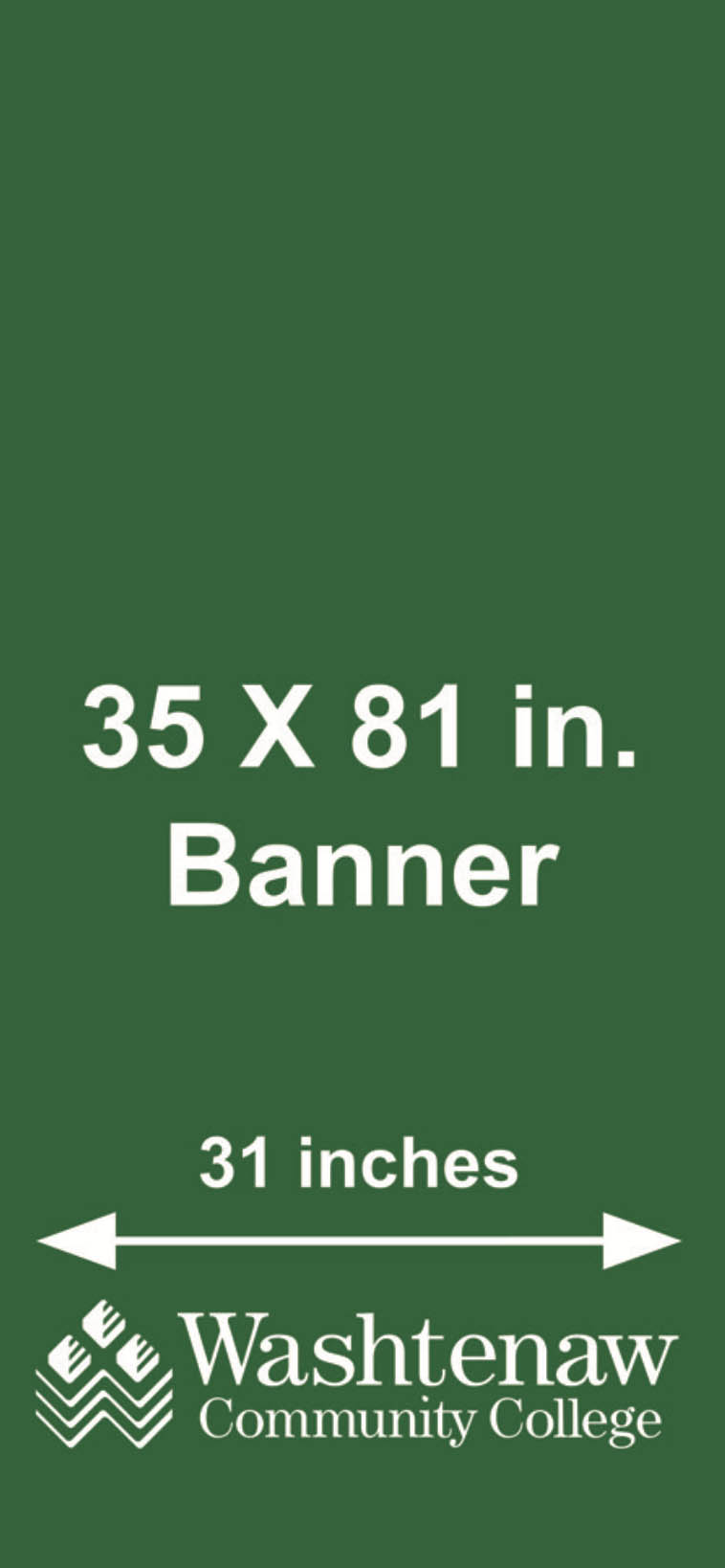 logo placement for banner size
