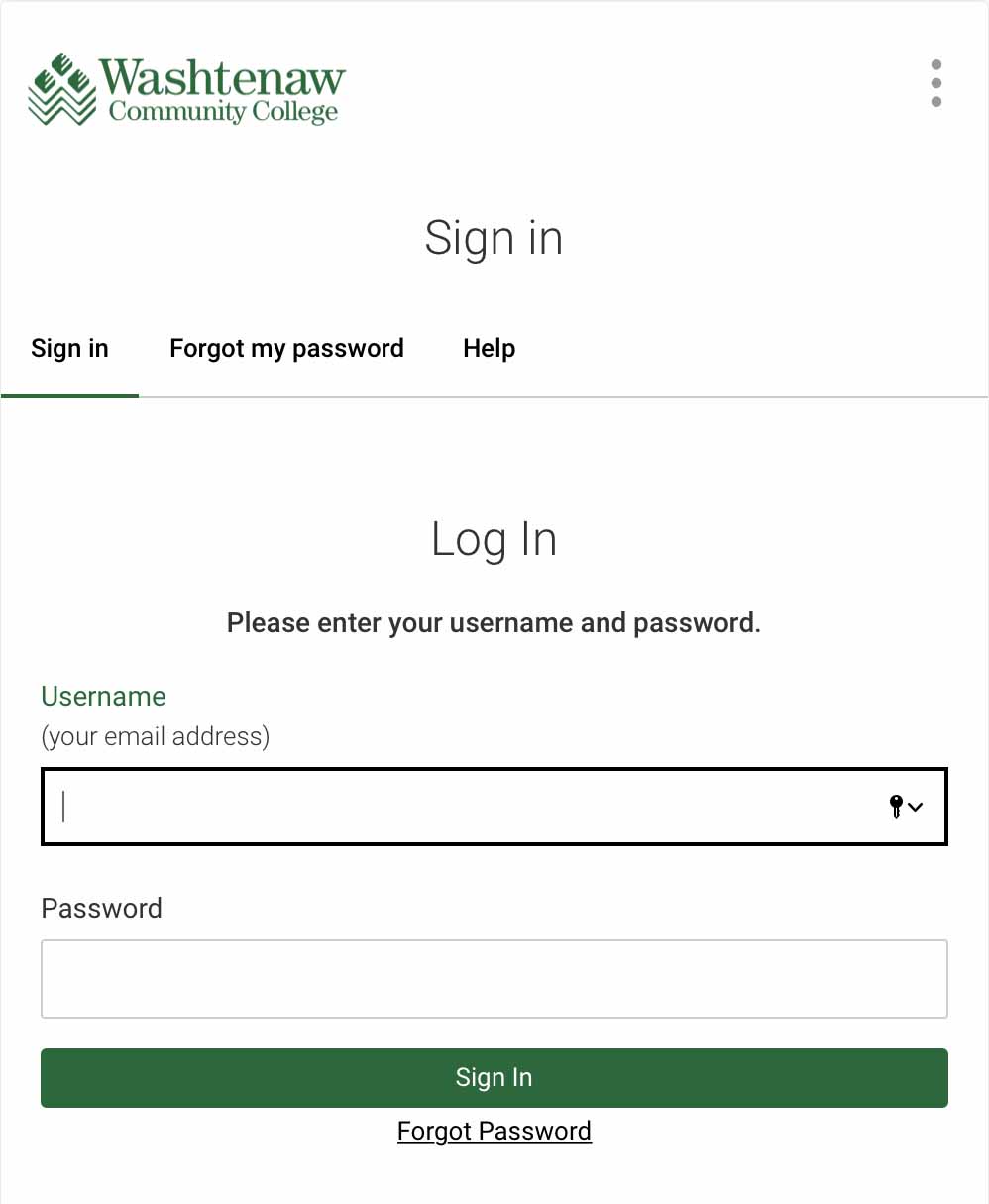 faculty login